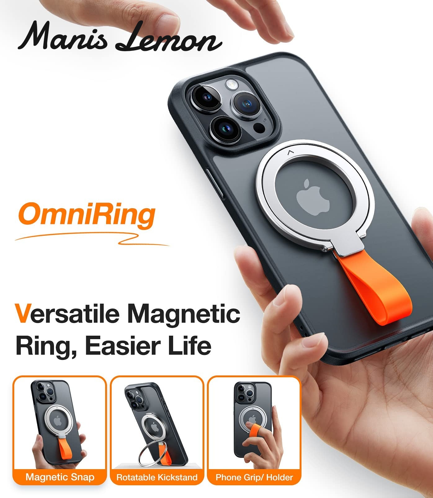 Ostand Ring for iPhone/Samsung/Google